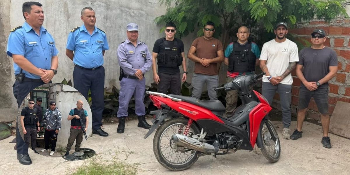 Secuestran una Honda Wave con pedido activo de captura en un 