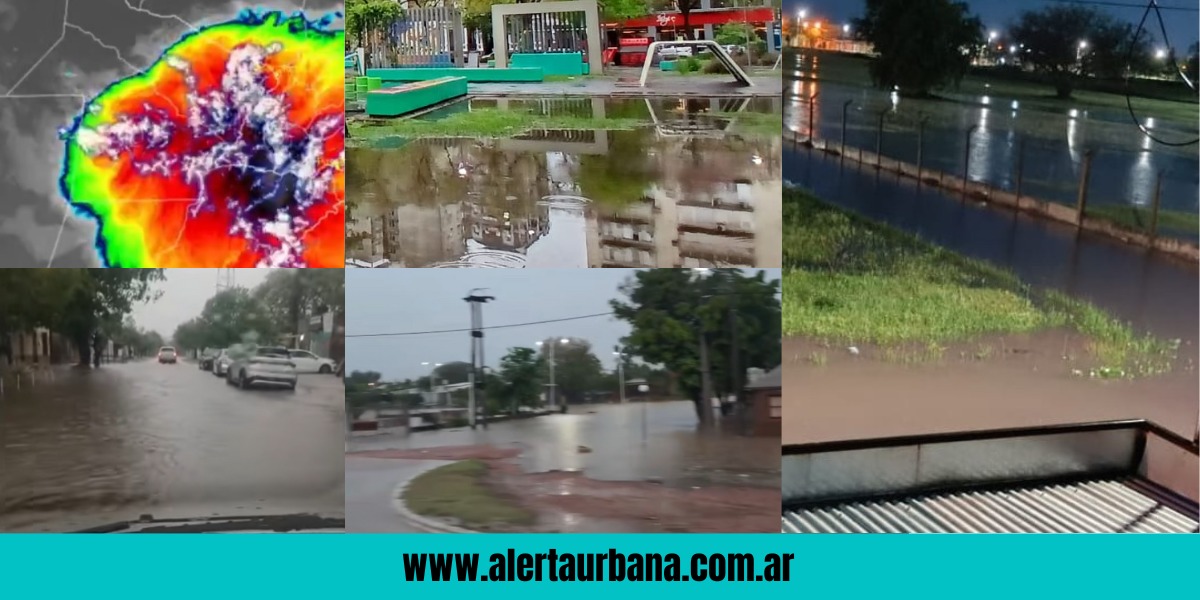 Lluvias intensas, pero dispares: El Tacuruzal superó los 150 mm en una jornada de fuertes precipitaciones