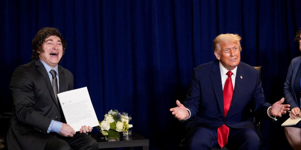 Milei confirmó que se encontrará con Donald Trump el 14 de octubre