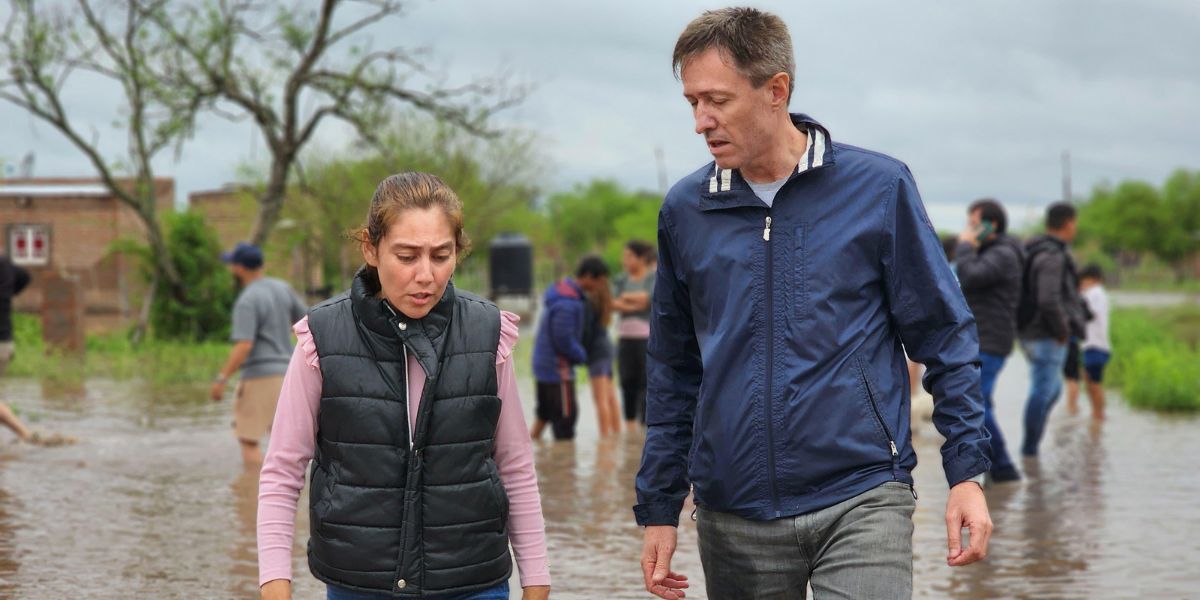 Ñachec en acción: rápida intervención en Tres Isletas tras el temporal con evacuación de familias