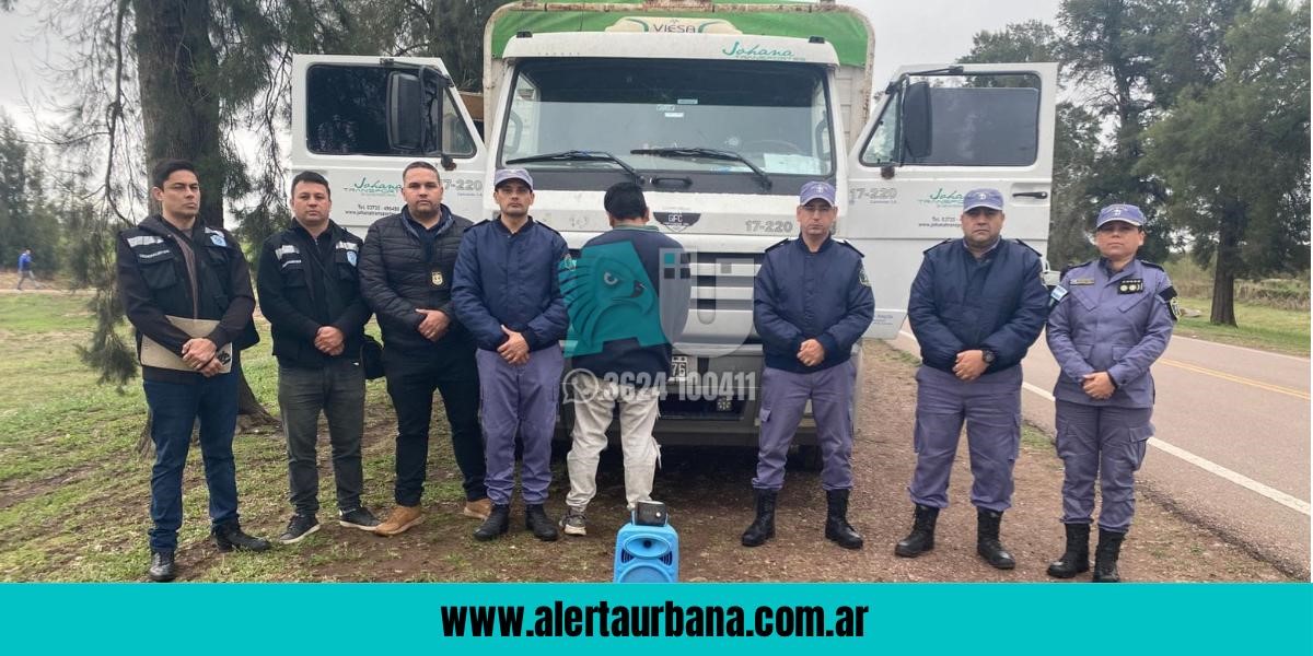 Du Graty: camionero inventó un robo para quedarse con 100 mil pesos y un parlante