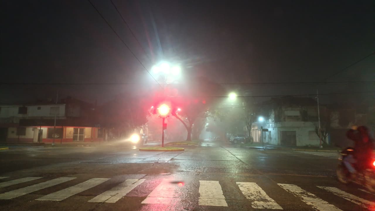 Martes complicado con mucha niebla en el Chaco