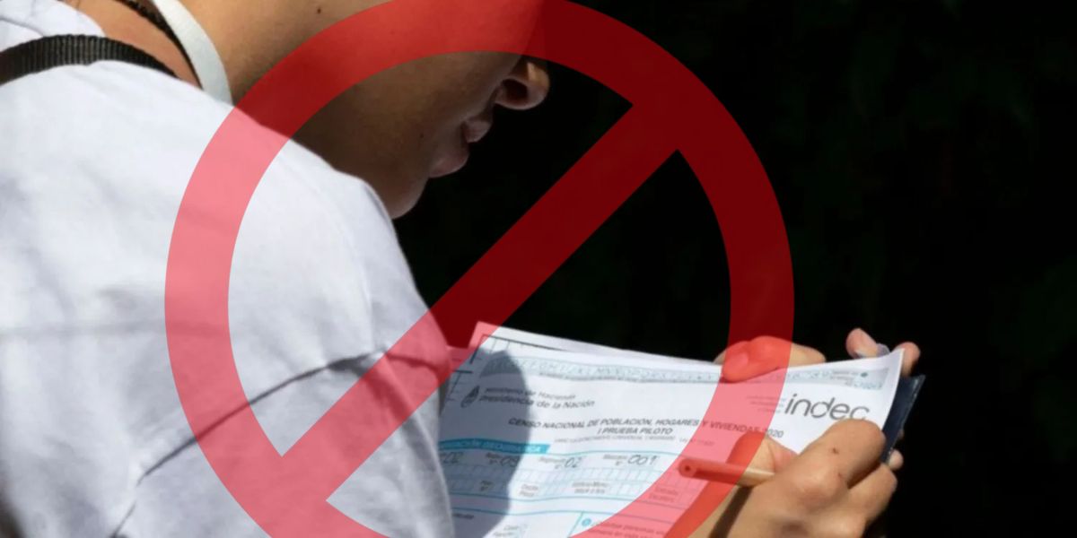 No son censistas: advierten por una estafa que se viralizó en redes sociales