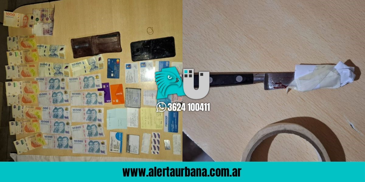 Las Breñas: violento intentó matar a cuchillazos a su exesposa, que fue salvada por su hijo