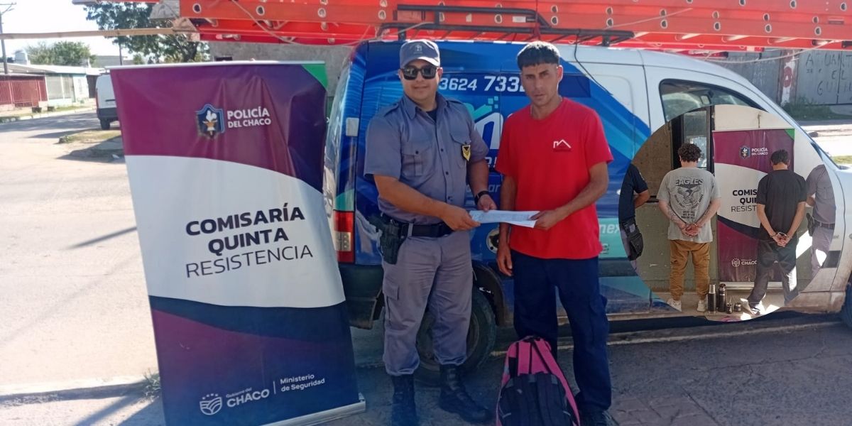 Instaladores de internet recuperaron una camioneta robada y detuvieron a par de hermanos