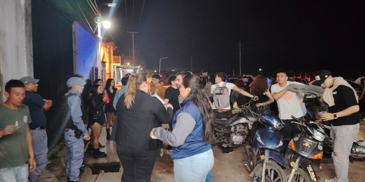 Se les terminó la fiesta: clausuran un local por ruidos molestos en Resistencia