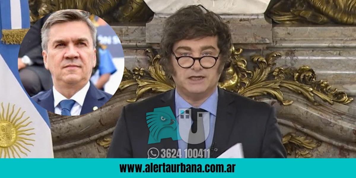 Contundente respaldo del gobernador Zdero a los anuncios económicos de Milei