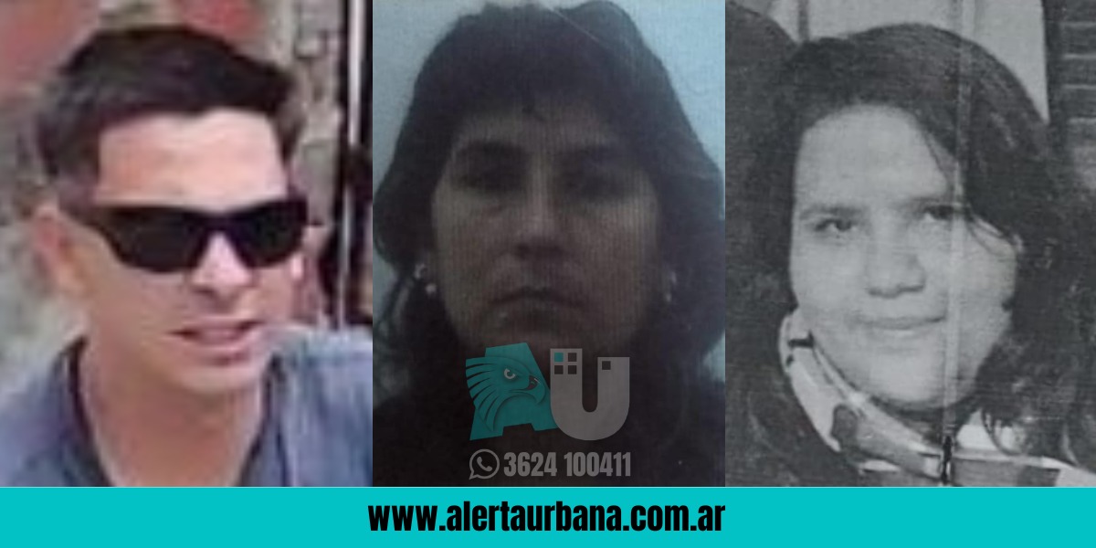 Tres personas continúan desaparecidas en Resistencia: piden colaboración para localizarlas