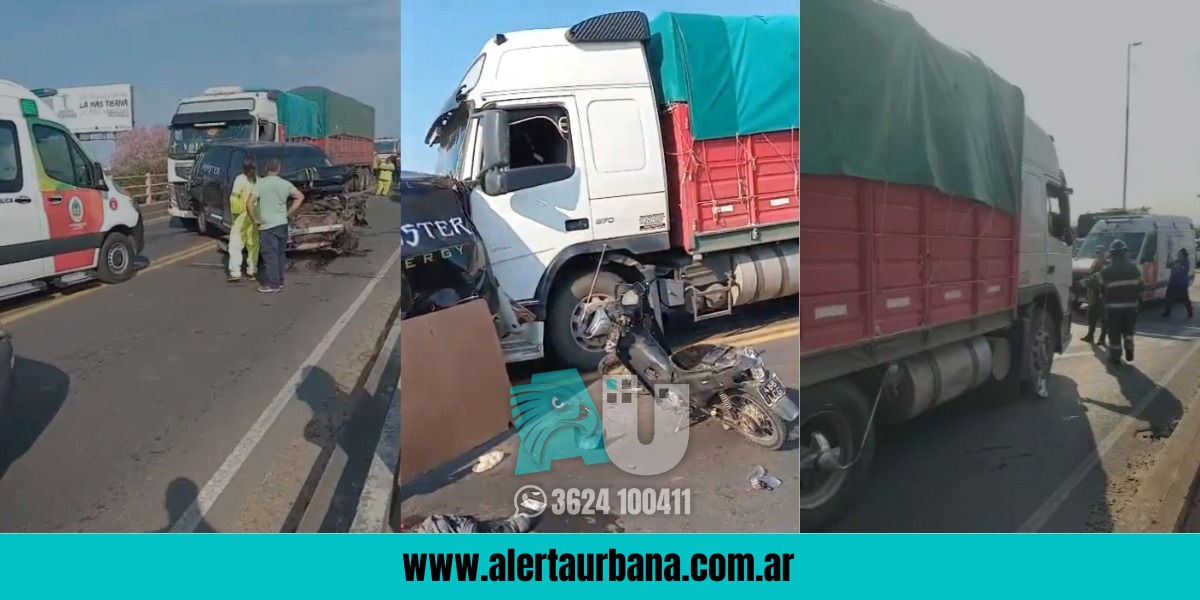 Choque en el Puente: trasladaron a una comisaría al camionero para el test de alcoholemia y habría admitido que se quedó sin frenos