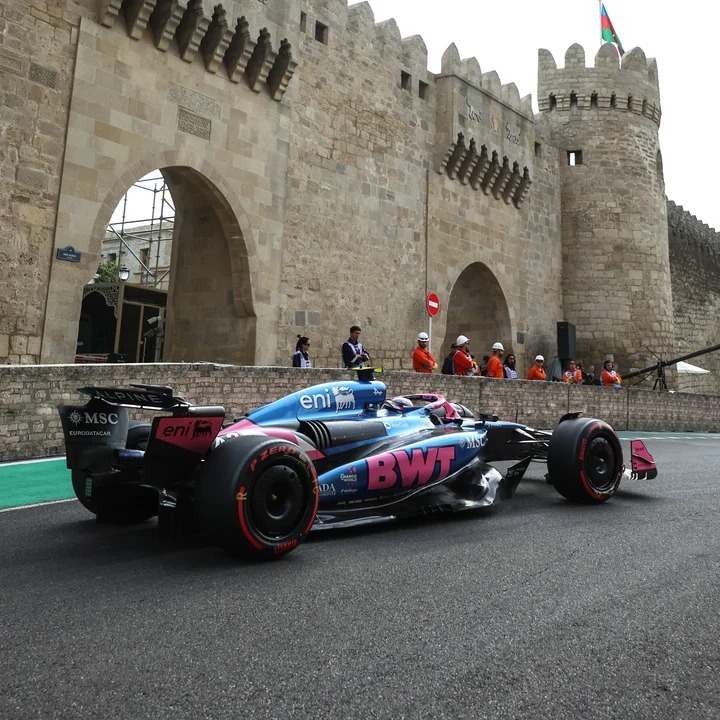 Colapinto superó a Gasly y terminó 15° en la última práctica en Bakú 