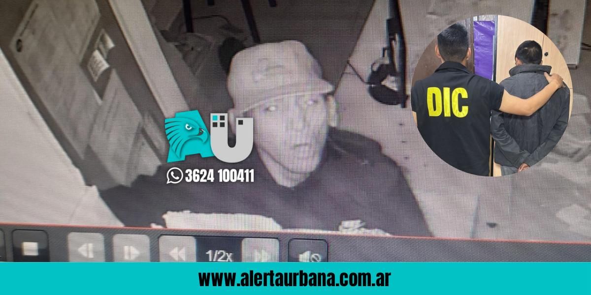 Entró a robar al Sindicato de Camioneros, quedó filmado y lo atraparon
