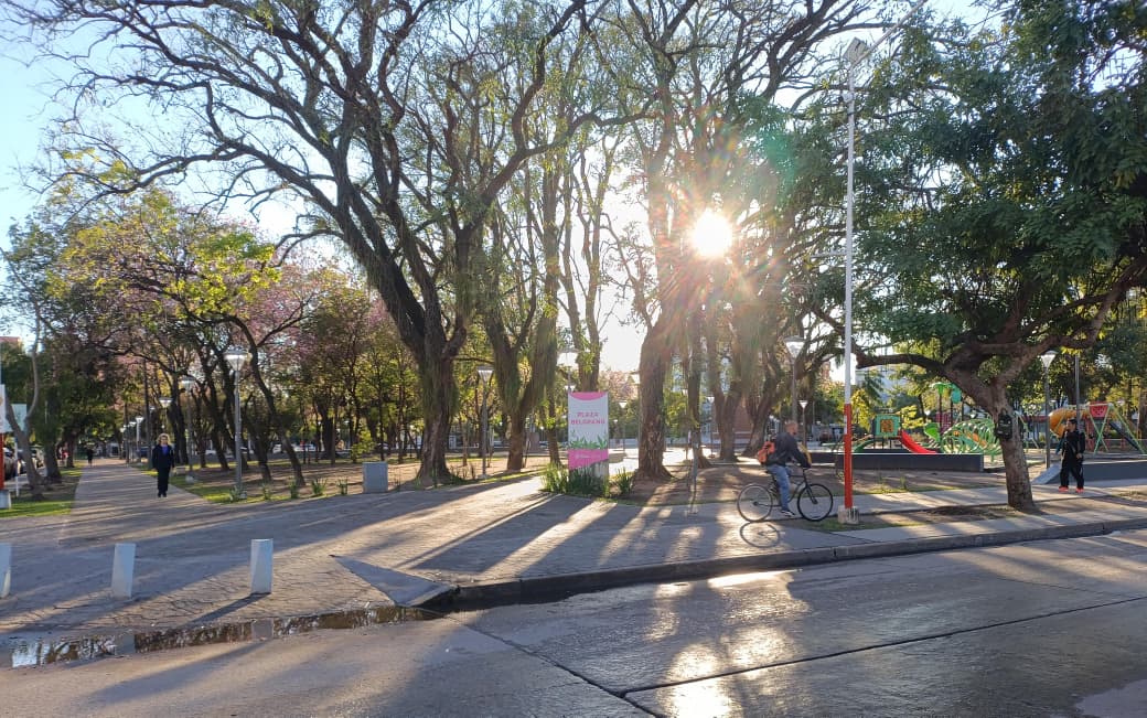 Martes agradable y soleado en la flamante primavera chaqueña