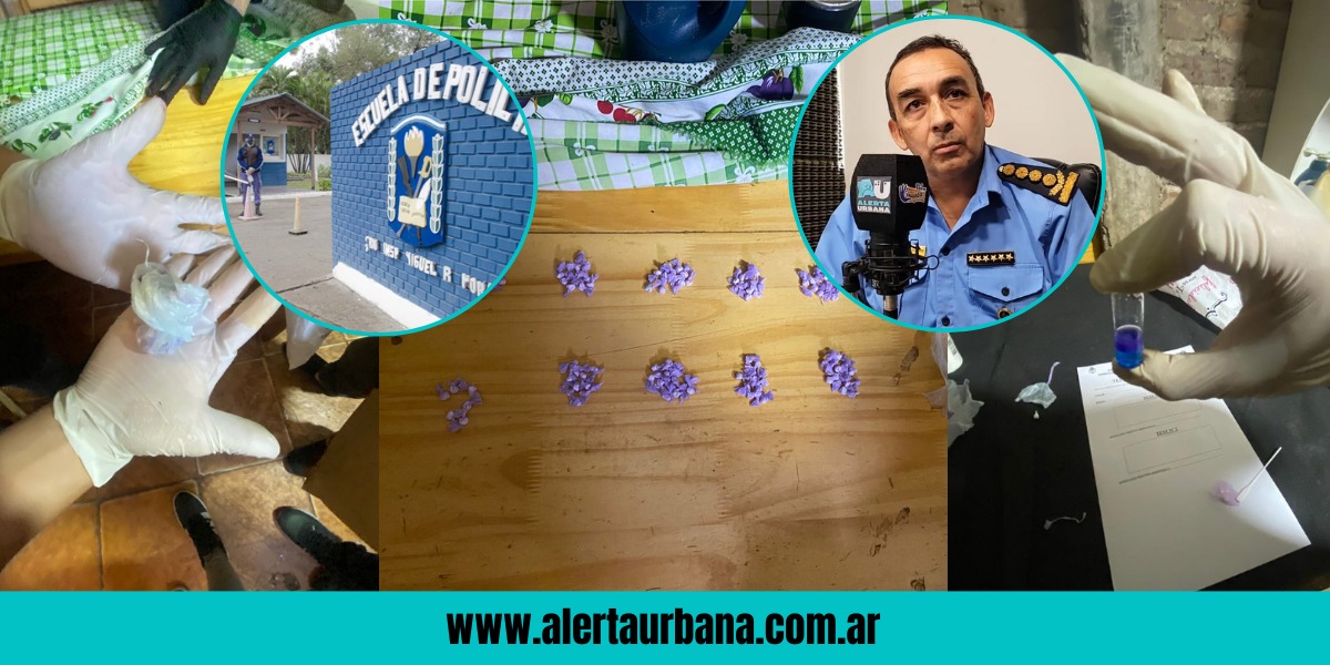 Droga en la casa de alumna de la Escuela de Policía: “Se abrirá el expediente administrativo correspondiente”, confirmó Romero