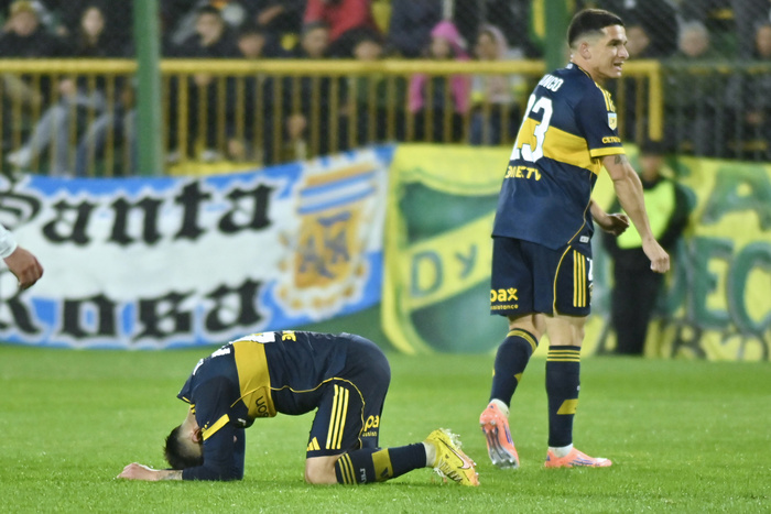 Otra actuación decepcionante de Boca que perdió ante Defensa y Justicia