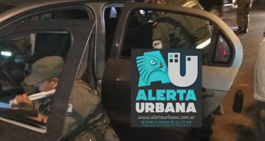 Policía trasladaba marihuana y además intento huir del control de Gendarmería