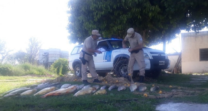 Efectivo procedimiento de Prefectura en el Riacho Barranqueras