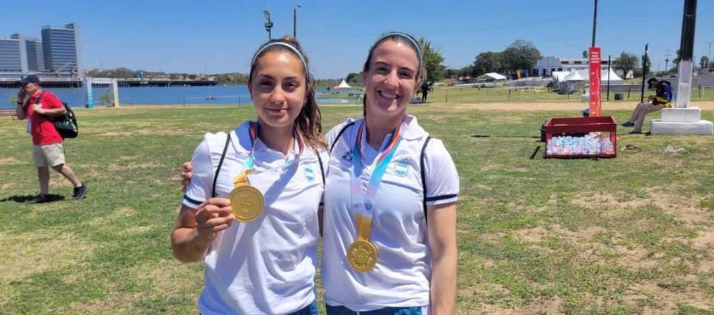 Medalla de oro en remo para el binomio femenino en los Juegos Sudamericanos