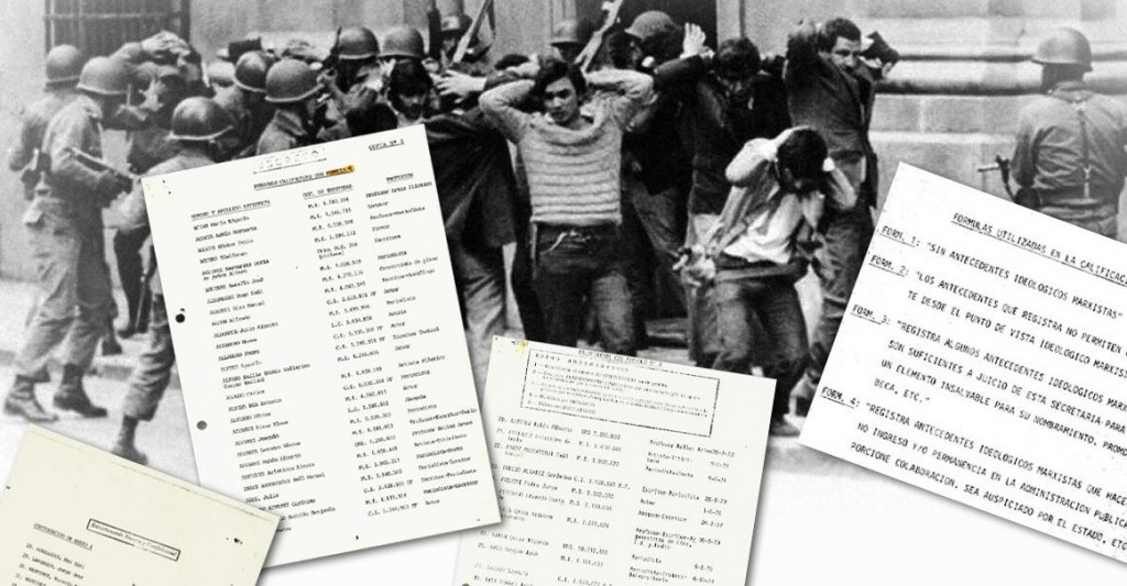 Las listas negras de la Dictadura Militar: los documentos del terror