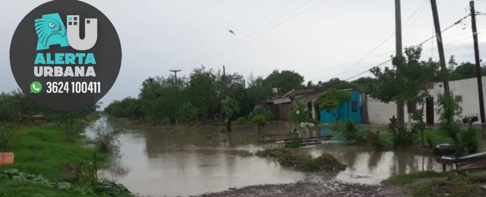 Chaco precipitaciones en una localidad cay 165 mm de lluvia en