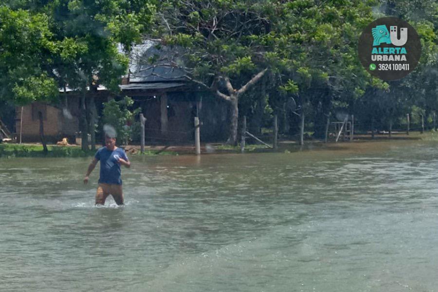Ituzaingó en estado de alerta y evacuación de familias en la Isla Apipé