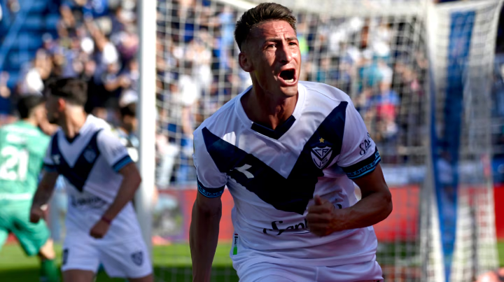 Vélez le ganó 1-0 a Racing y se mantiene como el único líder de la Liga Profesional