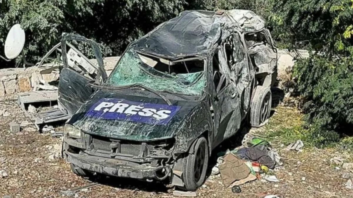 Asesinaron a tres periodistas durante el ataque de Israel contra El Líbano