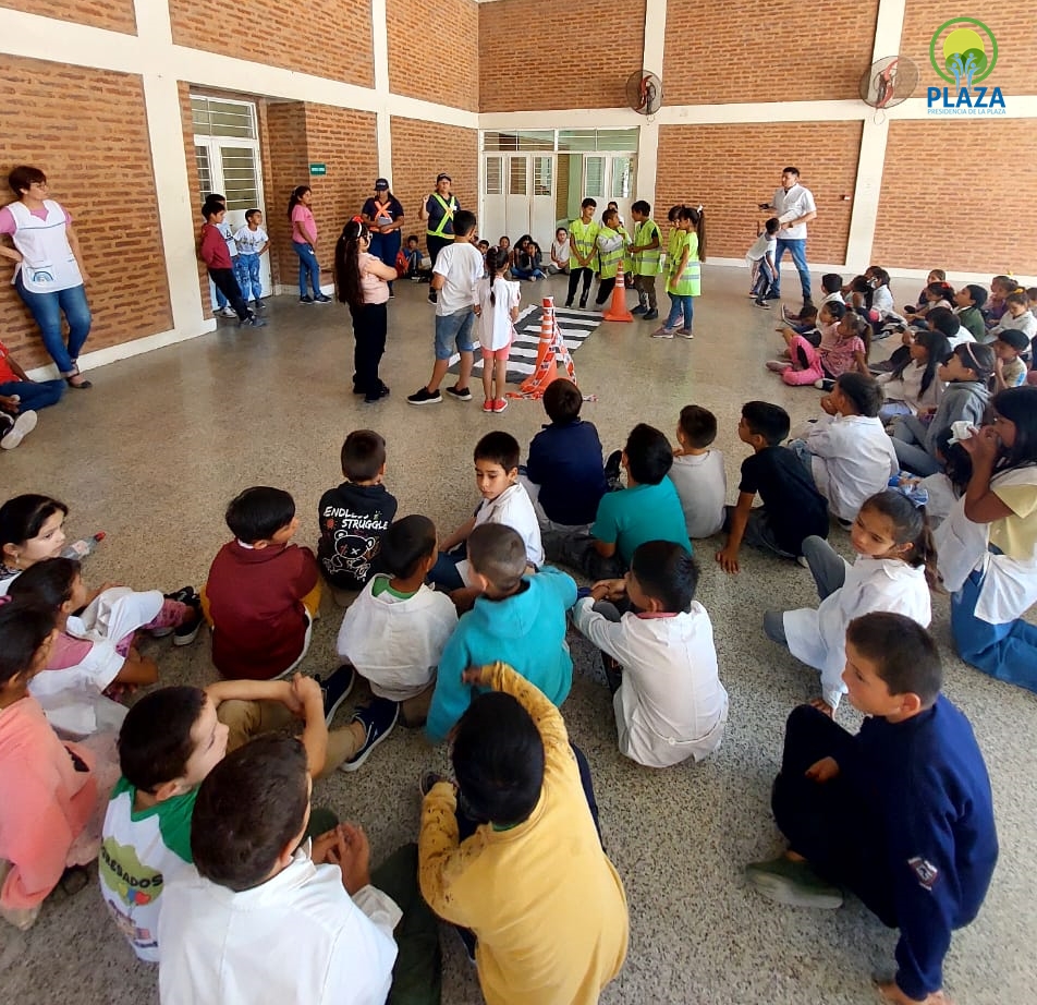 El municipio de Presidencia de la Plaza avanza con las charlas de concienciación vial