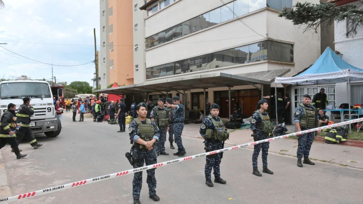 Decretaron duelo por tres días en Villa Gesell por el derrumbe fatal