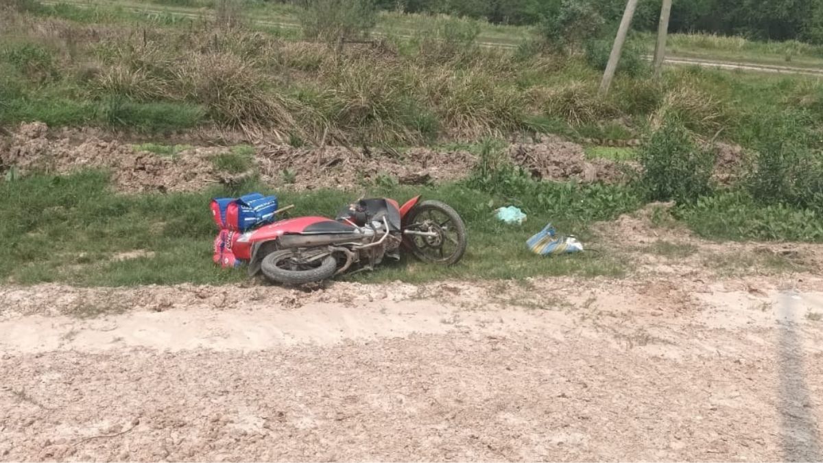Puerto Bermejo: perdió el control de su moto y falleció
