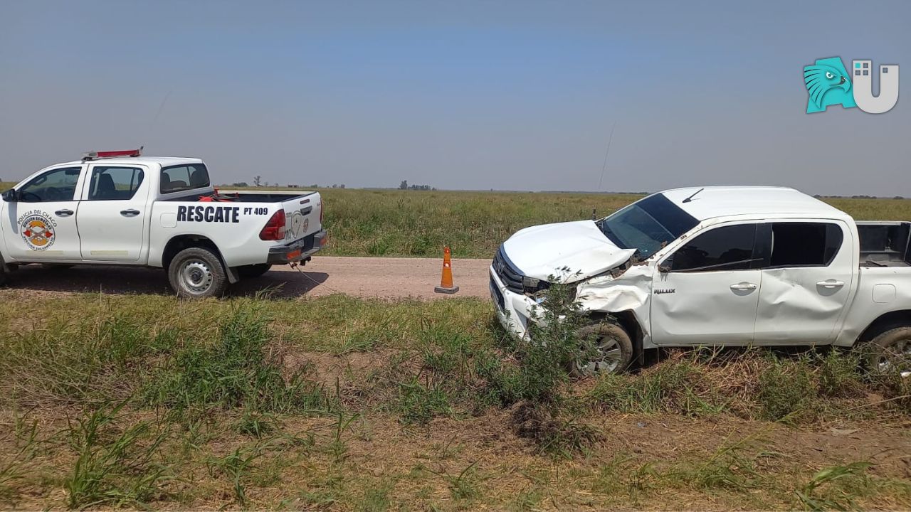 Una policía, con lesiones tras un incidente vial con un móvil oficial en Charata