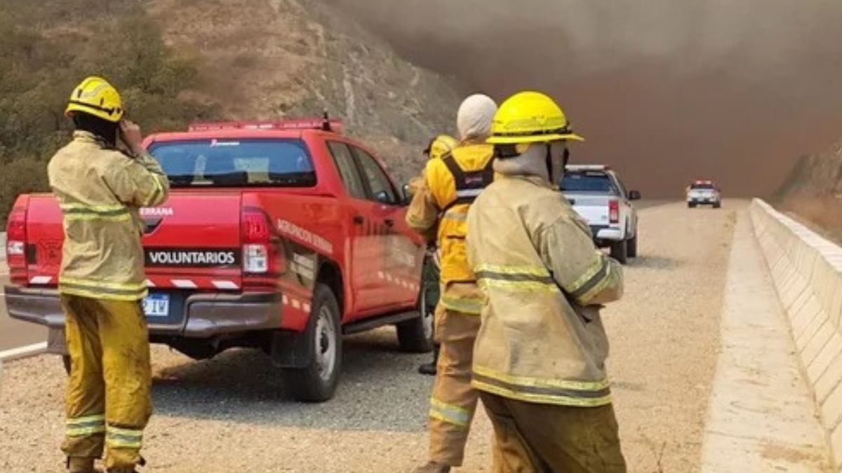 Córdoba: se originó un nuevo foco de incendio en La Calera