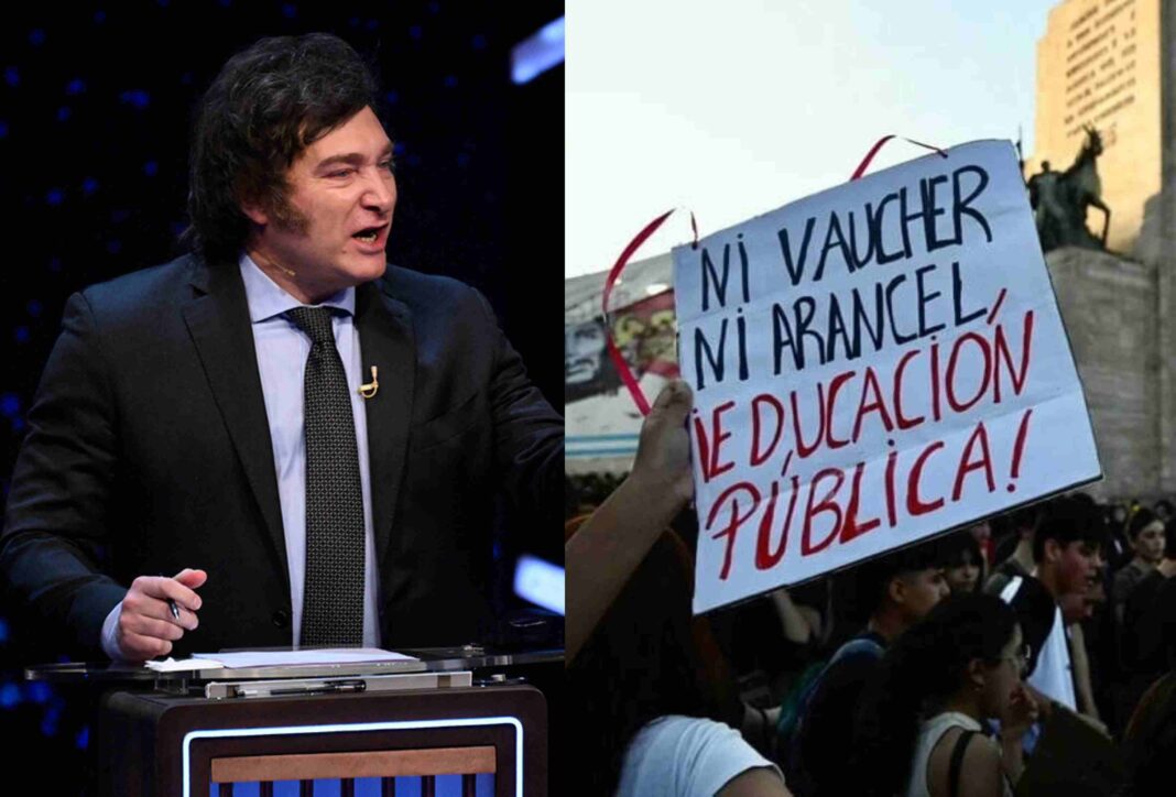 Milei amenaza con judicializar la Ley de Financiamiento Universitario si el Congreso rechaza el veto