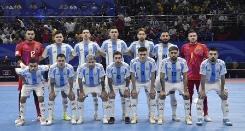 Mundial de Futsal: Argentina lo dejó todo en la final pero cayó 2-1 ante Brasil