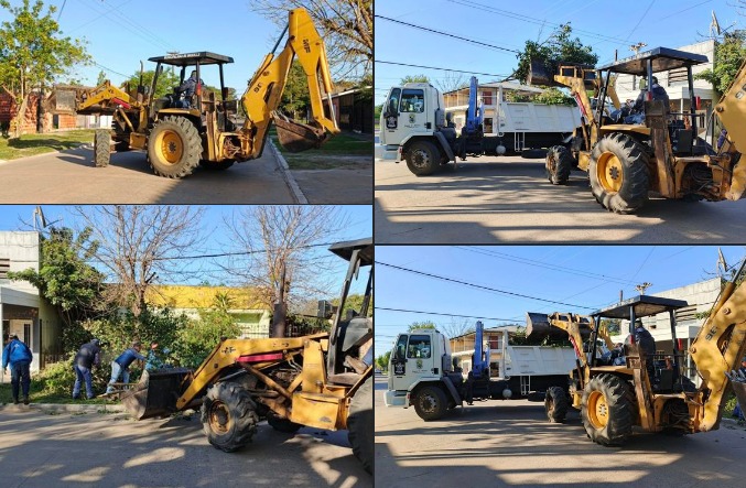 El municipio de Makallé avanzó con trabajos de mantenimiento urbano