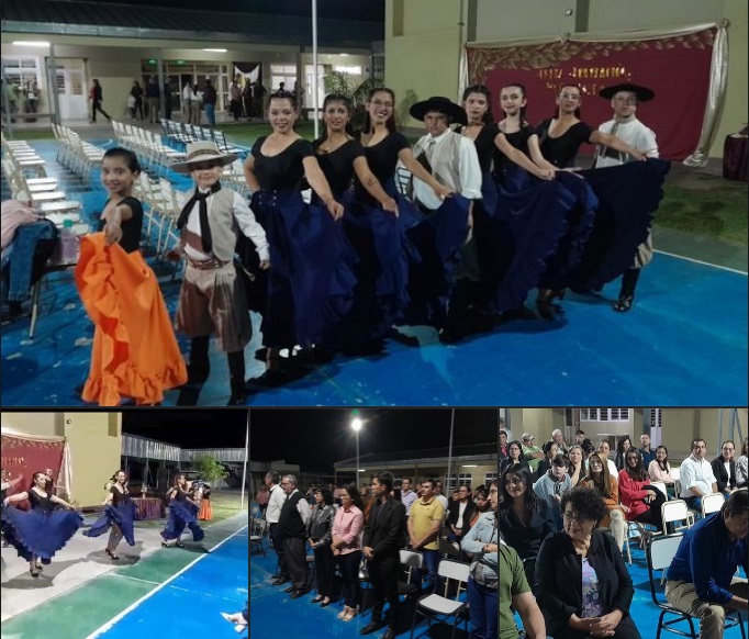 El municipio de Presidencia de la Plaza acompañó celebración de la Escuela de Folklore