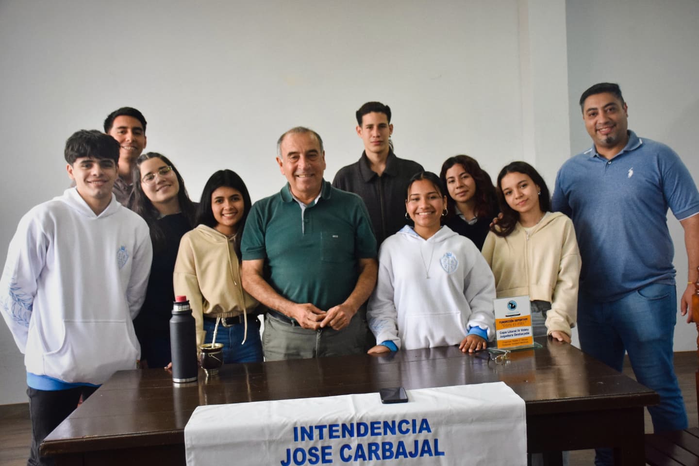 El municipio de La Leonesa coordinó agenda con estudiantes de la EES 35