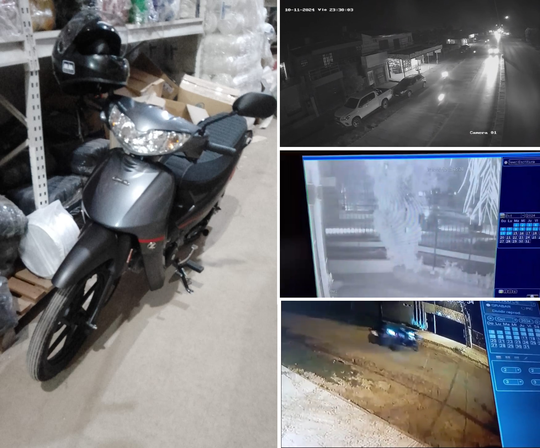 Compró una moto hace dos semanas, recién pagó la primera cuota y ya se la robaron