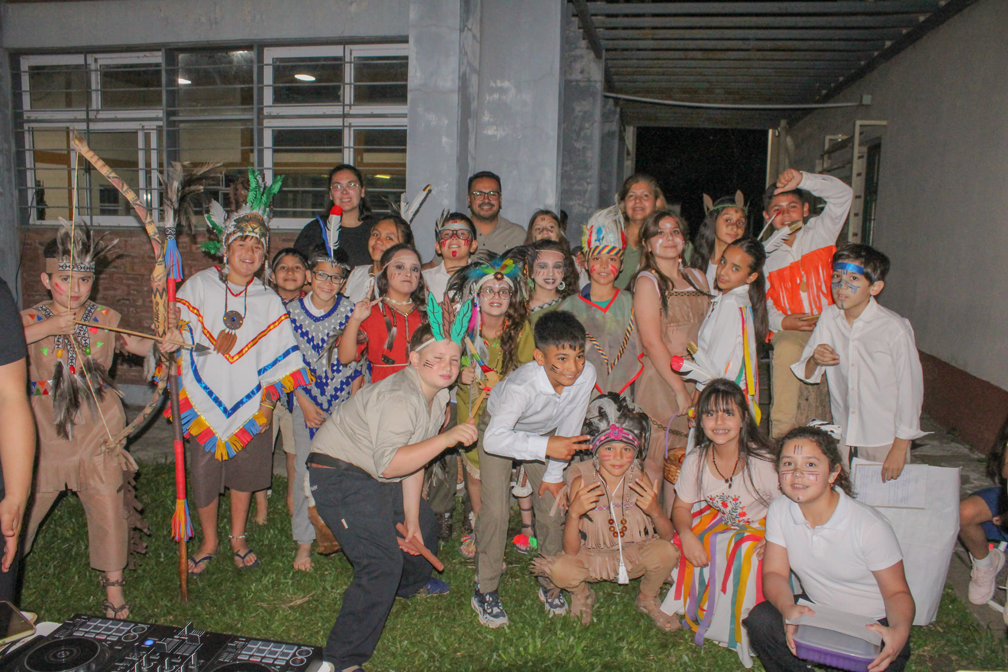 El municipio de Makallé acompañó la Fiesta de la Familia en la EEP 34