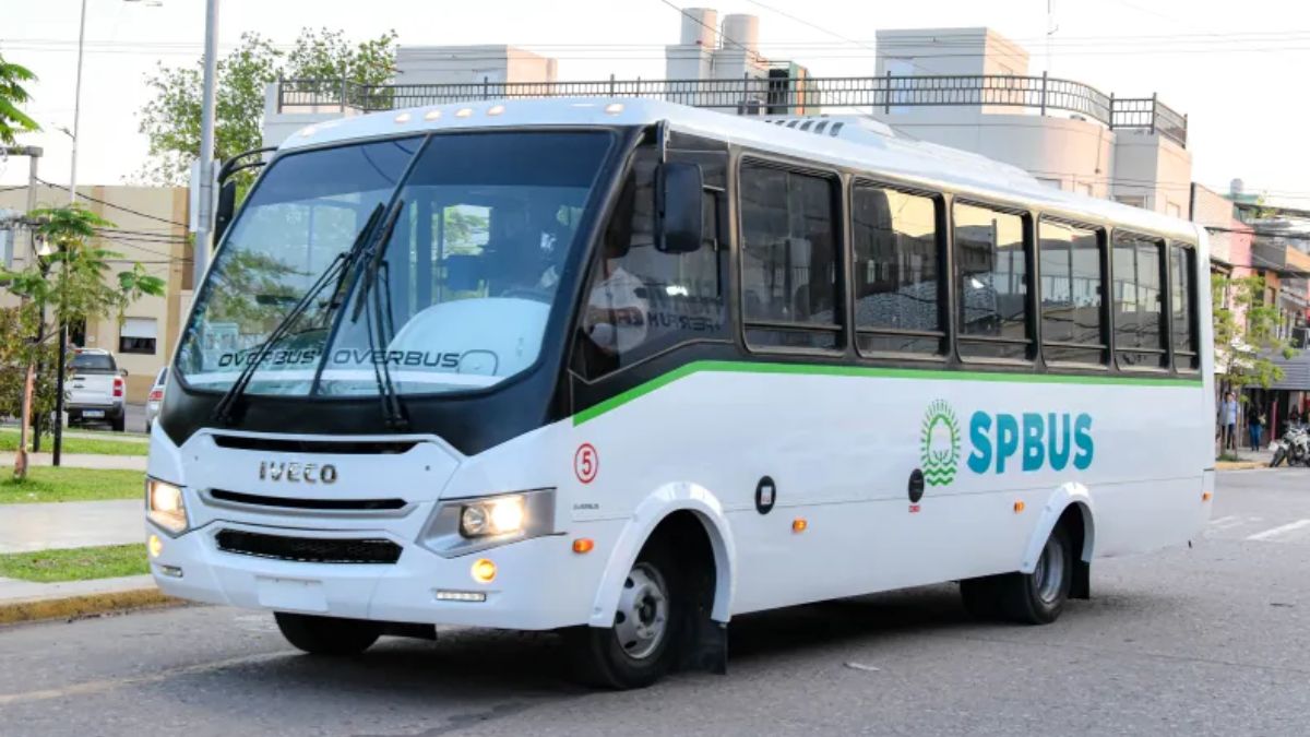 En Sáenz Peña, presentaron los ómnibus adquiridos para el Sistema Municipal de Transporte Público