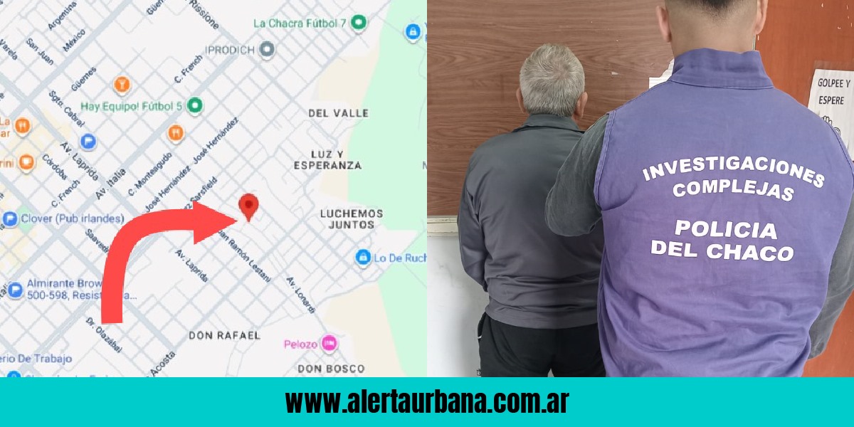 Atrapan en Resistencia a acusado de abuso sexual en Bahía Blanca