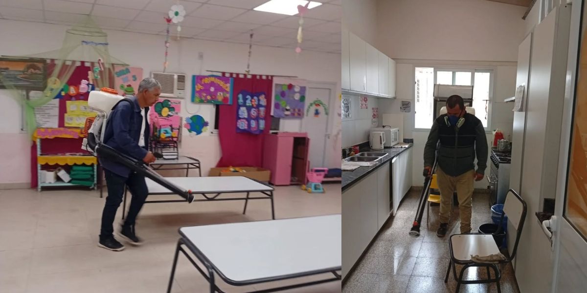 Fontana avanza en la sanitización de instituciones de contención infantil