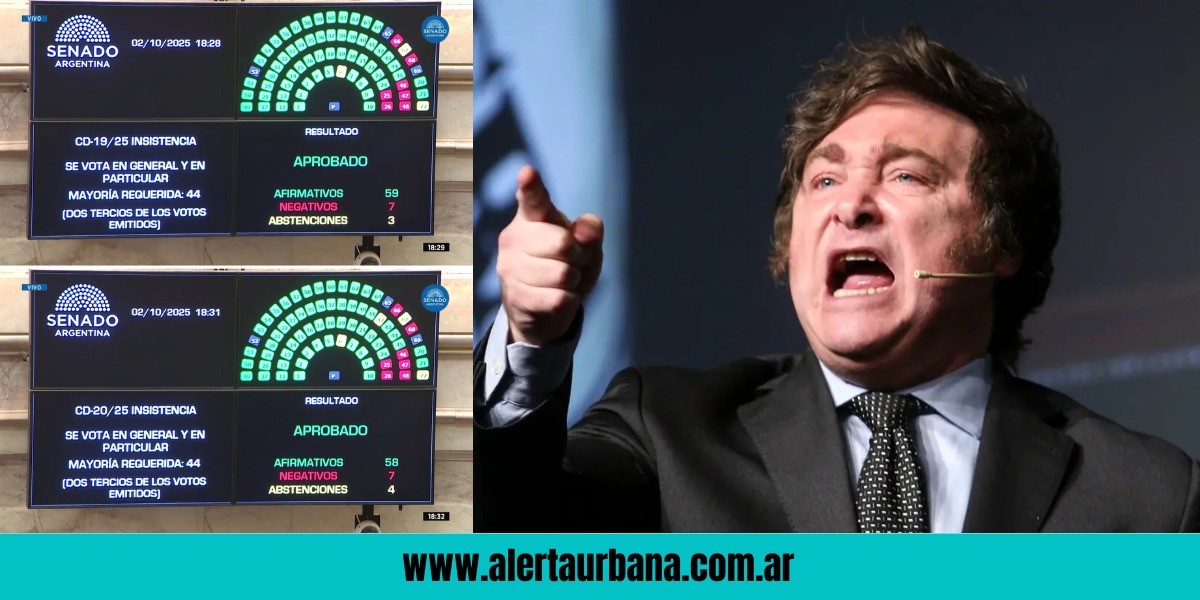 Otra derrota del presidente en el Congreso: el Senado rechazó los vetos al Garrahan y universidades