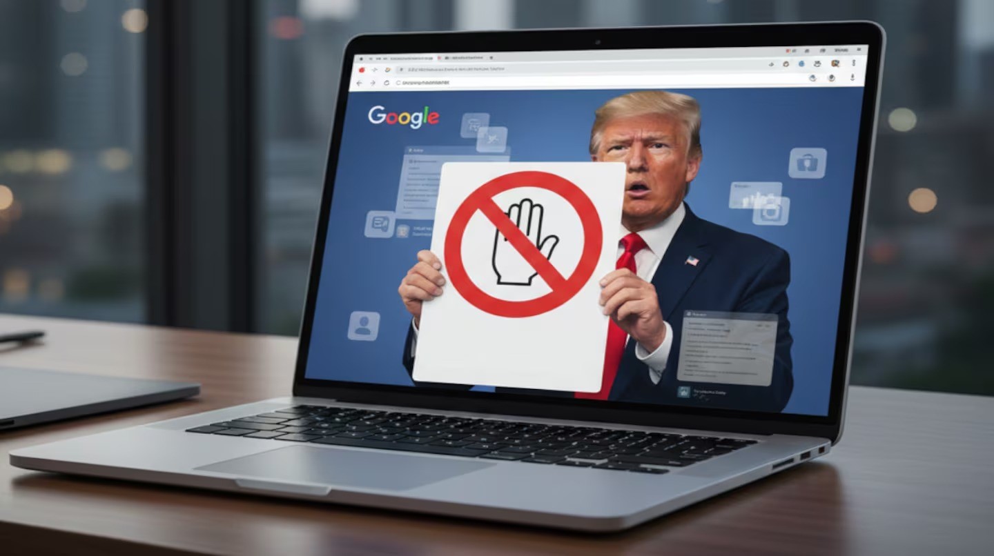 Denuncian que Google bloquea consultas sobre la salud mental de Donald Trump