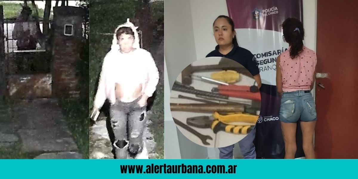 Detenida en Barranqueras: una mujer en situación de calle intentó huir con una mochila robada en Villa Emilia