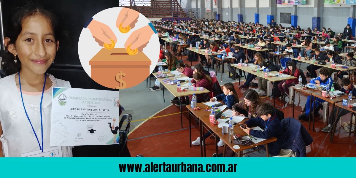 Las Breñas al país: piden ayuda para que una estudiante chaqueña viaje a las Olimpiadas Nacionales de Matemática