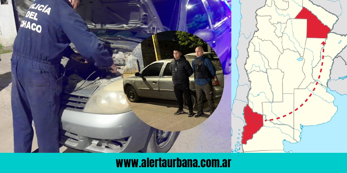 Secuestran en Resistencia un vehículo buscado desde Neuquén