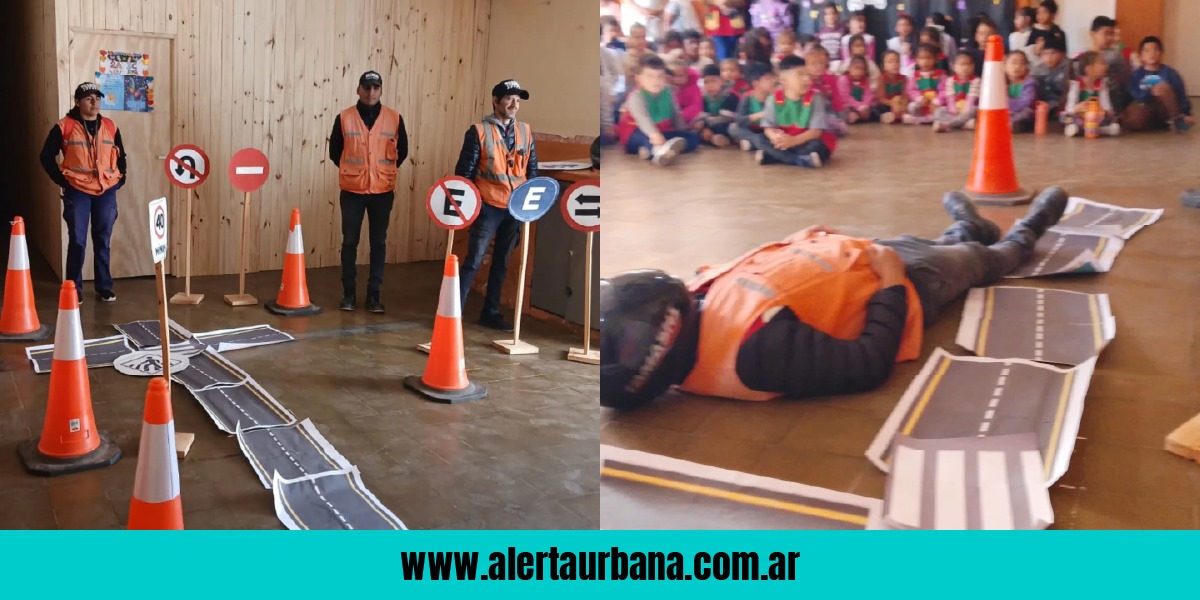 El municipio de Corzuela continúa promoviendo la conciencia vial en las escuelas
