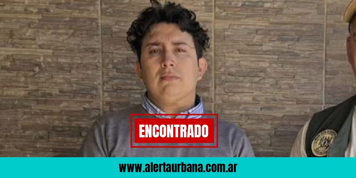 Hallaron al joven que estaba desaparecido desde el lunes