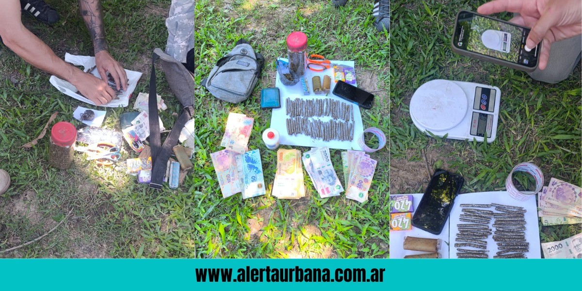 Resistencia: secuestran drogas listas para la venta en Villa San Martín