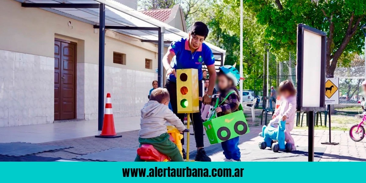 El Municipio de Barranqueras promueve la conciencia vial en niños